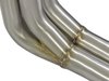 48-34127-YC Twisted Steel Tri-Y Long Tube Header & X-Pipe 304 Stainless Steel w/ Cat Chevrolet Camaro SS 16-21 V8-6.2L (sc) - image 3
