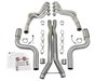 48-34127-YC Twisted Steel Tri-Y Long Tube Header & X-Pipe 304 Stainless Steel w/ Cat Chevrolet Camaro SS 16-21 V8-6.2L (sc) - image 4