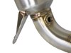 48-34128-HC Twisted Steel Down Pipe 2-3/4 IN 304 Stainless Steel w/ Cat Cadillac ATS-V 16-19 V6-3.6L (tt) - image 3