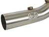 48-34128-HC Twisted Steel Down Pipe 2-3/4 IN 304 Stainless Steel w/ Cat Cadillac ATS-V 16-19 V6-3.6L (tt) - image 4