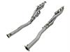 48-36106-YN Twisted Steel Long Tube Header & Mid Pipe 304 Stainless Steel Nissan Patrol (Y62) 10-19 V8-5.6L (400 hp) VK56VD - image 1