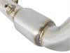 48-36312-1 Twisted Steel Down Pipe 3 IN 304 Stainless Steel w/ Cat BMW M3/M4 (F80/82/83) 15-20 L6-3.0L (tt) S55 - image 1