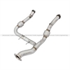 Twisted Steel Y-Pipe Exhaust System - image 1