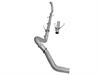 49-02054NM ATLAS 4 IN Aluminized Steel Turbo-Back Exhaust System w/o Muffler - image 1