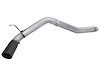 49-06112-B ATLAS 5 IN Aluminized Steel DPF-Back Exhaust System w/Black Tip Nissan Titan XD 16-19 V8-5.0L (td) - image 1