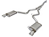 49-33084-P MACH Force-Xp 3 to 2-1/2 IN Stainless Steel Cat-Back Exhaust Sys w/Polished Tip Ford Mustang 15-23 L4-2.3L (t) EcoBoo - image 1