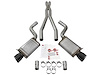 49-34063-B MACH Force-Xp 3 IN 304 Stainless Steel Cat-Back Exhaust System w/Black Tip Cadillac CTS-V 09-15 V8-6.2L (sc) - image 1
