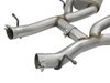 49-34068-B MACH Force-Xp 3 IN 304 Stainless Steel Axle-Back Exhaust System w/Black Tip Chevrolet Camaro SS 16-24 V8-6.2L (sc) M/ - image 2