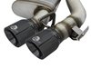 49-34068-B MACH Force-Xp 3 IN 304 Stainless Steel Axle-Back Exhaust System w/Black Tip Chevrolet Camaro SS 16-24 V8-6.2L (sc) M/ - image 3