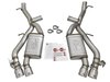 49-34068-P MACH Force-Xp 3 IN 304 Stainless Steel Axle-Back Exhaust System w/Polished Tip Chevrolet Camaro SS 16-24 V8-6.2L (sc) - image 2