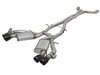 49-34069-B MACH Force-Xp 3 IN 304 Stainless Steel Cat-Back Exhaust System w/Black Tip Chevrolet Camaro SS 16-24 V8-6.2L (sc) M/T - image 2