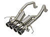 49-34082-C MACH Force-Xp 304 Stainless Steel Axle-Back Exhaust System w/ Carbon Fiber Tips Chevrolet Corvette Z06 (C7) 15-19 V8- - image 1