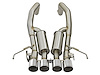 49-34082-P MACH Force-Xp 304 Stainless Steel Axle-Back Exhaust System w/ Polished Tips Chevrolet Corvette Z06 (C7) 15-19 V8-6.2L - image 1