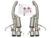 49-34082-P MACH Force-Xp 304 Stainless Steel Axle-Back Exhaust System w/ Polished Tips Chevrolet Corvette Z06 (C7) 15-19 V8-6.2L - image 3