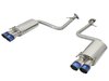 Takeda 2in Stainless Steel Axle-Back ExhaUSAt Sys w/Polished Blue Tips LexUSA RC 200t 16-17 I4-2.0L - image 2