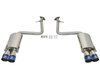 Takeda 2in Stainless Steel Axle-Back ExhaUSAt Sys w/Polished Blue Tips LexUSA RC 200t 16-17 I4-2.0L - image 3