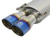 Takeda 2in Stainless Steel Axle-Back ExhaUSAt Sys w/Polished Blue Tips LexUSA RC 200t 16-17 I4-2.0L - image 4