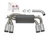 49-36333-P MACH Force-Xp 3 to 2-1/2 IN 304 Stainless Steel Axle-Back Exhaust w/Polished Tip BMW M2 (F87) 16-18 L6-3.0L (t) N55 - image 4