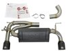 MACH Force-Xp Axle-Back Stainless Steel ExhaUSAt System w/Black Tip BMW 335i F30 12-15 L6-3.0L t N55 - image 2