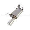 MACHForce XP Axle-Back SS-409 Exhaust System; 2.5 in.; Incl. Free-Flowing Muffler; Band Clamps; 3.5 - image 1