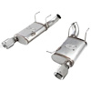 Mach Force XP Axle-Back Exhaust System 2011-14 Mustang GT 5.0L - image 1