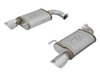 49-43085-P MACH Force-Xp 2-1/2in 409 Stainless Steel Axle-Back Dual Exhaust w/Polished Tips Ford Mustang 15-23 L4-2.3L (t)/V6-3. - image 3