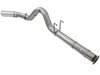 49-43090-P Large Bore-HD 5 IN 409 Stainless Steel DPF-Back Exhaust System w/Polished Tip Ford Diesel Trucks 17-25 V8-6.7L (td) - image 4