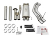 49-43091-B Rebel Series 3 IN 409 Stainless Steel Cat-Back Exhaust System w/Black Tip Ford F-150 Raptor 17-20 V6-3.5L (tt) - image 1