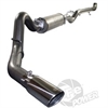 MACHForce XP Down-Pipe SS-409 Exhaust System; Incl. Clamps/Mufflers/Sectional Tubing/6 in. Powdercoa - image 1