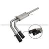 Exhaust CB GM Trucks 09-16 V6-4.3L/V8-5.3L Blk-Dual Rebel - image 1