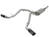 49-44071-B MACH Force-Xp 3 IN 409 Stainless Steel Cat-Back Exhaust System w/Black Tip GM Silverado/Sierra 1500 09-18 V6-4.3/V8-4 - image 4