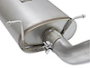 49-44072-P MACH Force-Xp 3 IN 409 Stainless Steel Cat-Back Exhaust System w/Polished Tip GM Silverado/Sierra 1500 09-18 / Silver - image 1