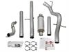 49-44075-P Large-Bore HD 3 IN 409 Stainless Steel Turbo-Back Exhaust System w/ Polished Tip - image 1