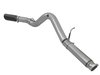 49-44081-B Large Bore-HD 5 IN 409 Stainless Steel DPF-Back Exhaust System w/Black Tip GM Diesel Trucks 2016 V8-6.6L (td) LML - image 4