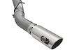 49-44081-P Large Bore-HD 5 IN 409 Stainless Steel DPF-Back Exhaust System w/Polished Tip GM Diesel Trucks 2016 V8-6.6L (td) LML - image 1
