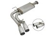 49-46032-P Rebel Series 3 IN Cat-Back Exhaust System w/ Dual Mid-Side Exit Polished Tips Toyota Tacoma 16-23 V6-3.5L - image 3