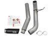 49-46112-B Large Bore-HD 5 IN DPF-Back Stainless Steel Exhaust System w/Black Tip Nissan Titan XD 16-19 V8-5.0L (td) - image 2
