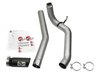 49-46113-B Large Bore-HD 4 IN DPF-Back Stainless Steel Exhaust System w/Black Tip Nissan Titan XD 16-19 V8-5.0L (td) - image 3
