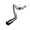 MACHForce XP Tip SS-304 Black Chrome Finish 4 in. Inlet 6 in. Outlet 15 in. Length Slashed Rolled Cut Edge 304 Stainless Steel - image 1