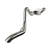 MACHForce XP Tip SS-304 Mirror Polished Finish 4 in. Inlet 5 in. Outlet 12 in. Length Slash Cut Rolled Edge 304 Stainless Steel - image 1