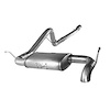 Mach Force XP Cat-Back Exhaust System 2012-13 Jeep Wrangler 2-Door 3.6L (2.5" Tubing) - image 1