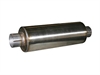 MachForce XP Exhaust System SS-409 Muffler 409 S/S 4 ID In/Out 8 Dia - image 1