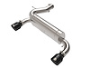49-33137-B Vulcan Series 3 IN to 2-1/2 IN Stainless Steel Axle-Back Exhaust System Black Ford Bronco 21-25 L4-2.3L (t)/V6-2.7L - image 1