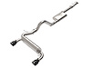 49-33138-B Vulcan Series 3 IN to 2-1/2 IN Stainless Steel Cat-Back Exhaust System Black Ford Bronco 21-25 L4-2.3L (t)/V6-2.7L - image 1