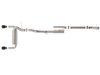 49-33138-B Vulcan Series 3 IN to 2-1/2 IN Stainless Steel Cat-Back Exhaust System Black Ford Bronco 21-25 L4-2.3L (t)/V6-2.7L - image 2