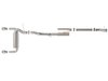 49-33138-P Vulcan Series 3 IN to 2-1/2 IN Stainless Steel Cat-Back Exhaust System Polished Ford Bronco 21-25 L4-2.3L (t)/V6-2.7L - image 2