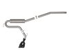 49-33144-B Rebel Series 2-1/2 IN 304 Stainless Steel Cat-Back Exhaust System w/ Black Tip Ford Maverick 22-25 L4-2.0L (t) AWD - image 2