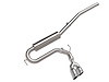 49-33144-P Rebel Series 2-1/2 IN 304 Stainless Steel Cat-Back Exhaust w/ Polished Tip Ford Maverick 22-25 L4-2.0L (t) AWD - image 1