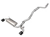 49-36050-B Takeda 3 IN to 2-1/2 IN 304 Stainless Steel Cat-Back Exhaust System w/ Black Tip Toyota GR Supra (A90) 21-24 L4-2.0L - image 1