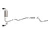 49-36050-B Takeda 3 IN to 2-1/2 IN 304 Stainless Steel Cat-Back Exhaust System w/ Black Tip Toyota GR Supra (A90) 21-24 L4-2.0L - image 2